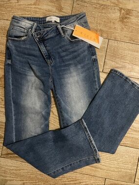 Risen Blue Wash Denim Jeans